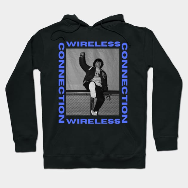 square logo Hoodie by Wireless Connection shop